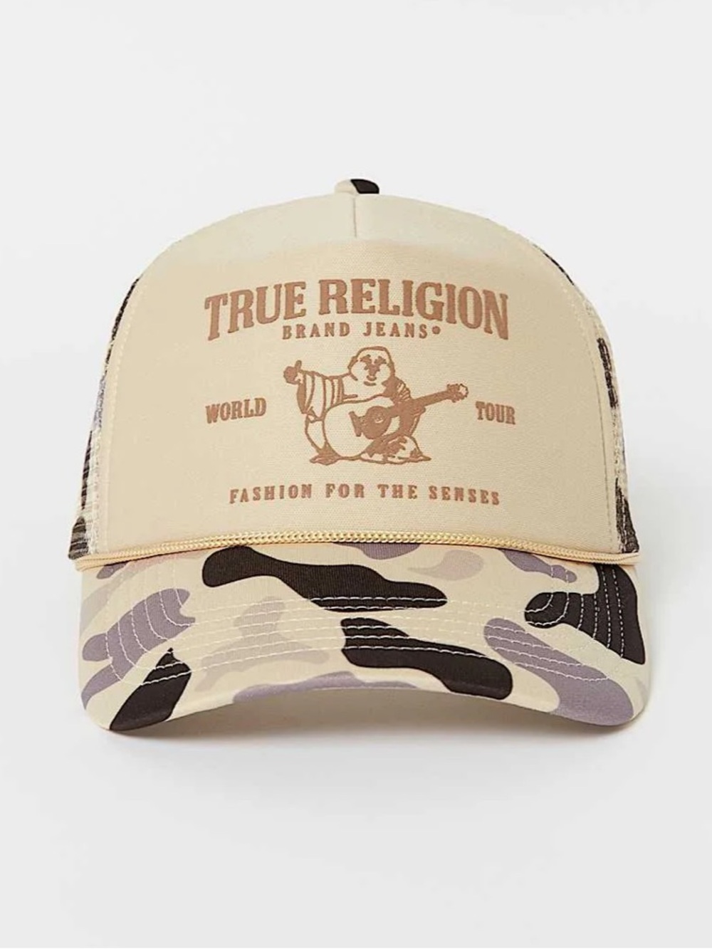 True Religion Camo Trucker Hat